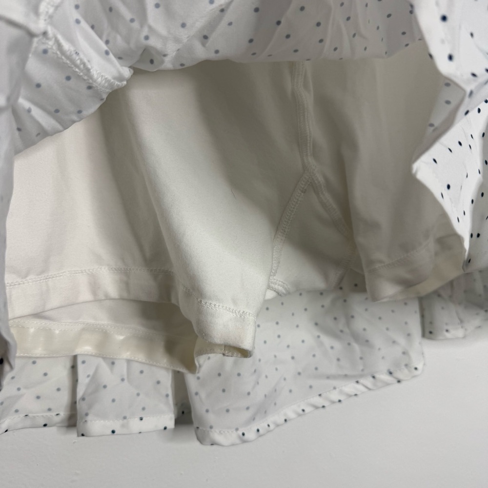 NWT Tasc Peformance Rhythm Tennis Skirt White Ace Dot‎ Size X-Large - Picture 6 of 12